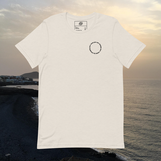 חולצה פילוסופית מחשבה יוצרת מציאות shirt mind creates reality