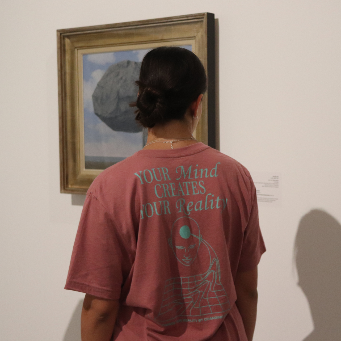 Mind creates reali-tee in Mauve