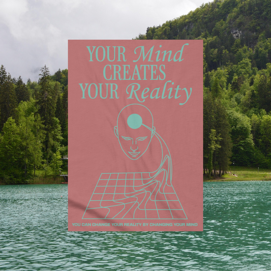 Mind creates reali-tee in Mauve
