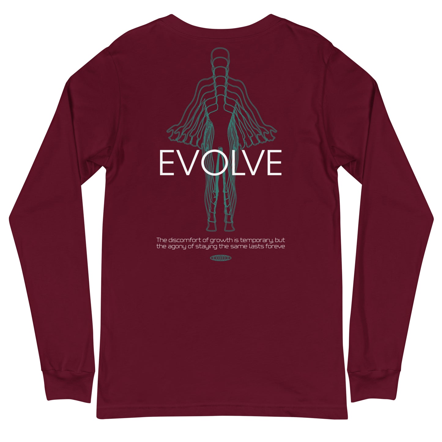 Evolve in Maroon